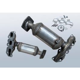 Catalyseur Avant VEGAZ OK-816 Pour Opel Corsa C (X01) - Longueur 400mm, Conforme Euro 3