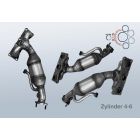 Collecteur d'échappement catalyseur BMW 3 Touring 330xi (E91N) (Zyl.4-6)