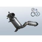 Filtres à particules diesel VW Sharan II 2.0 TDI BMT