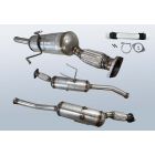 Dieselpartikelfilter NISSAN NV400 2.3 dCi 125 (X62 EV HV UV)