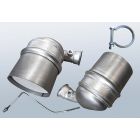 Dieselpartikelfilter CITROEN C5 II 1.6 HDI 115 (x7)