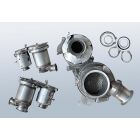 DPF - Dieselpartikelfilter mit OXI KAT AUDI A3 1.6 TDi (8V1, 8VK)