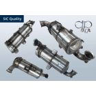 DPF - Dieselpartikelfilter mit OXI KAT PEUGEOT 208 I 1.5 BlueHDI 100 (CA CC)
