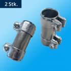 Manchon Tube 45x125 mm- Intérieur ⌀ 45,00 mm Extérieur ⌀ 49,50 mm Longueur 125,00 mm