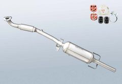 Filtres à particules diesel OPEL Zafira 1.7 CDTI (A05)