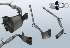 Dieselpartikelfilter SKODA Fabia II 1.4 TDI (5J2)