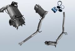 Filtres à particules diesel SEAT Leon 2.0TDI (1P1)