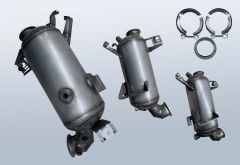 Filtres à particules diesel VW T5 2.0 TDI (7HB,7HJ,7EB,7EJ,7EF)