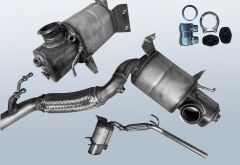 Filtres à particules diesel AUDI A1 Sportback 2.0 TDI (8XA 8XF)