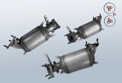 Filtres à particules diesel HONDA Civic VIII 2.2 i-CTDi (FK3)