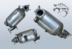 Filtres à particules diesel HYUNDAI IX20 1.6 CRDI (JC)