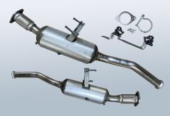 Filtres à particules diesel NISSAN NV400 2.3 dCi 145 RWD (X62 EV HV UV)