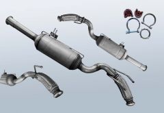 Filtre Particules Diesel Dans Système D'échappement D'une Voiture Sur  Ascenseur image libre de droit par kinek00 © #458971762