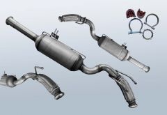 Dieselpartikelfilter PEUGEOT Expert 2.0 HDI (VF3A_VF3U_VF3X)