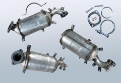 Filtres à particules diesel FIAT 500L 1.6 JTD Multijet 16v (199LYE1B)