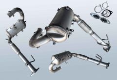 DPF - Dieselpartikelfilter mit OXI KAT FORD Galaxy III 2.0 TDCi 4x4 (CDR CK)