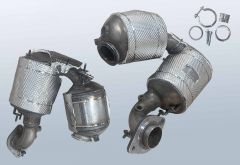 Filtre à particules diesel avec OXI Cat TOYOTA Avensis 2.0 D4-D (WWT270)