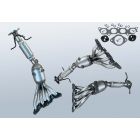 Katalysator FORD Focus II 1.6 Ti-VCT (CB4)