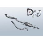 Filtres à particules diesel OPEL Corsa 1.7 CDTI (D )