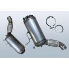 Filtre à particules diesel BMW 5er 530dx (F10)