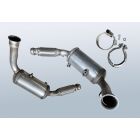 DPF - Dieselpartikelfilter mit OXI KAT MERCEDES BENZ Sprinter 3.0 3,5t Bus 4x4 319CDI BlueTEC (B906)