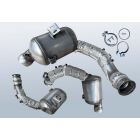 Filtres à particules diesel MERCEDES BENZ GLK 320 4matic CDI (204983)