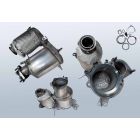 Filtres à particules diesel avec OXI Cat AUDI A4 2.0 TDi (8K2 B8)