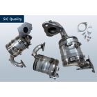 SIC FAP Filtres à particules diesel avec OXI Cat RENAULT Megane IV 1.6 dCi 130 (L9A)