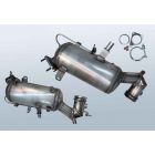 Filtre à particules diesel avec OXI Cat OPEL Zafira C Tourer 1.6 CDTI (P12)