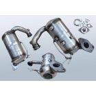 Filtres à particules diesel RENAULT Grand Scénic III 1.5 dCi 110 (JZ)