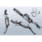 Filtres à particules diesel avec OXI Cat VW Touran II 1.6 TDI (5T1)
