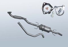 Filtres à particules diesel OPEL Corsa 1.7 CDTI (D )