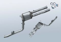 Filtres à particules diesel MERCEDES BENZ E-Klasse E 320 T CDI (S211222)