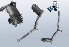 Dieselpartikelfilter VW Passat Variant 2.0TDI (3C5,B6)