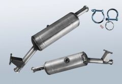 Filtres à particules diesel CITROEN C4 Picasso II 1.6 HDI 115 FAP (B78)