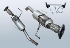 Dieselpartikelfilter NISSAN NV400 2.3 dCi 145 (X62 FV)