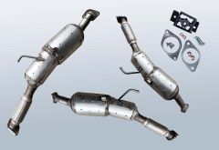Filtres à particules diesel NISSAN Qashqai 1.5 dCi (J10 NJ10 JJ10E)