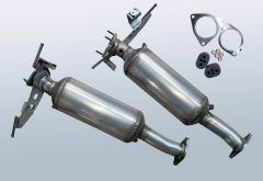 Dieselpartikelfilter VOLVO V70 III 2.4 D5 AWD (B)