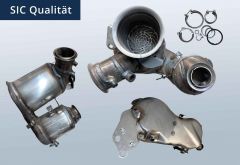 DPF - Dieselpartikelfilter mit OXI KAT SKODA Superb 2.0 TDI 4x4 (3V3)