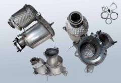 Filtres à particules diesel avec OXI Cat AUDI A5 Cabriolet 2.0 TDI (8F7)
