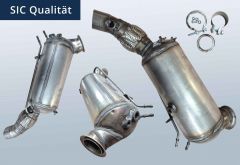 Dieselpartikelfilter mit Oxi Katalysator BMW 1er 120d (F20)