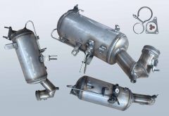 Filtre à particules diesel avec OXI Cat OPEL Astra J 1.6 CDTI (P10)