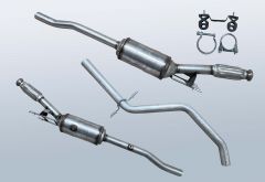 DPF - Dieselpartikelfilter mit OXI KAT PEUGEOT 407 2.0 HDi (6D_)