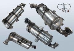 DPF - Dieselpartikelfilter mit OXI KAT TOYOTA Proace City Verso 1.5 D-4D 130 (BKY K9)