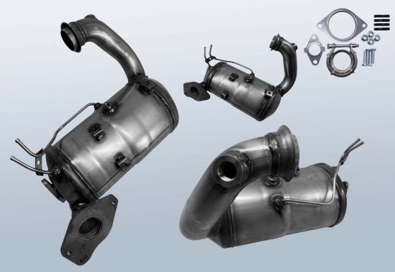 Filtres à particules diesel RENAULT Clio IV 1.5 dCi 75 (BH ...